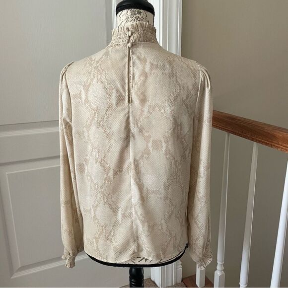 Banana Republic Snakeskin Blouse - Picture 2 of 3